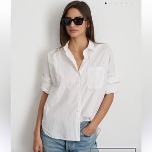Alex Mill Jo Shirt in Cotton Poplin (fits like size xs)